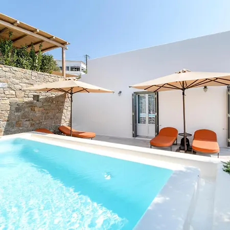 Lägenhet Simple House Mykonos Sunset *